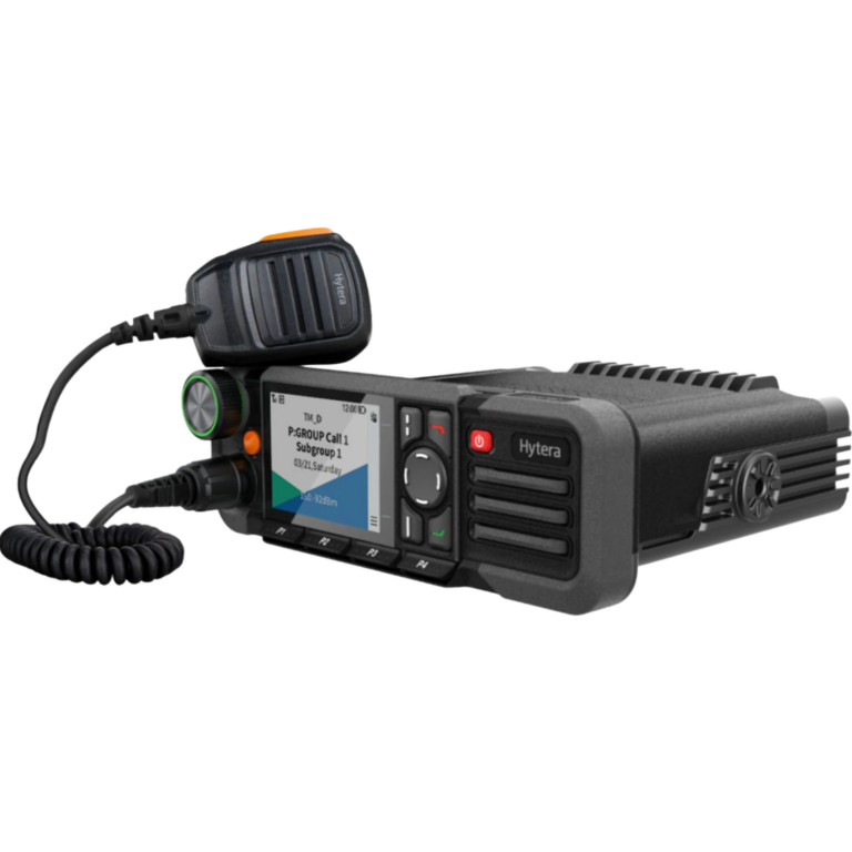 Image of the Hytera HM782 two way with microphone